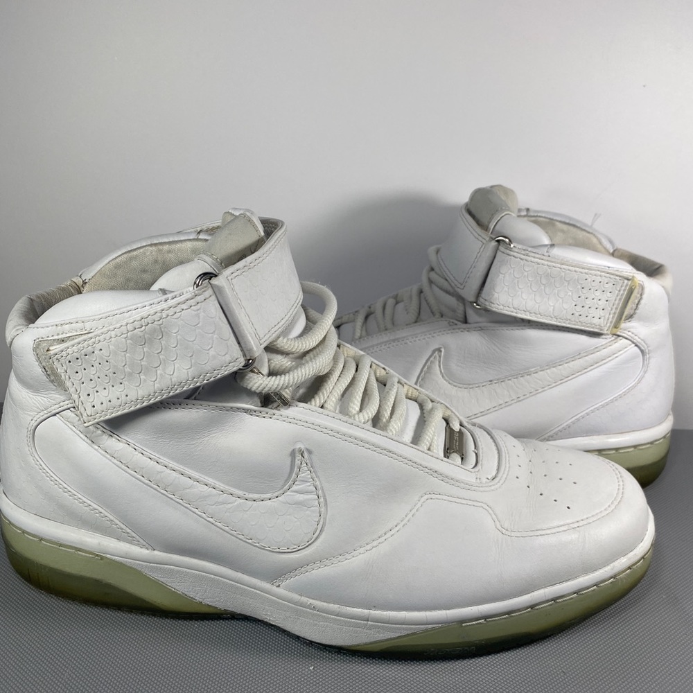 Nike Air Force 25 Supreme White Chrome Size 13 315016-111